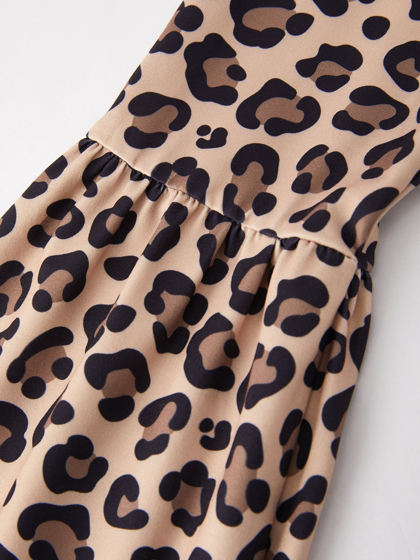 Rylee Faith Designs girls' Western leopard print top & shorts set.