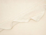 Crover 100% cotton waffle baby blanket for swaddling and stroller coverage