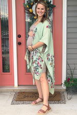 PinkBlush Mocha Ribbed Ruched Sleeveless Maternity Dress by PinkBlush (view 13 of 17)