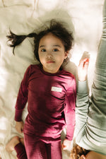 Grid Lounge Set - Berry by Crew Kids NY