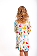 My First Day of School Twirl Dress | Girls Back to School by Rayn’s Tiny Stitches