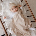Bleu La La Luxe Collection 100 Percent Organic Cotton Luxury Knit Baby Blanket - Baby & Toddler > Baby Gift Sets