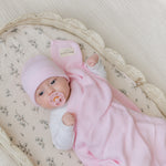 Bleu La La Luxe Collection 100 Percent Organic Cotton Luxury Knit Baby Blanket - Baby & Toddler > Baby Gift Sets