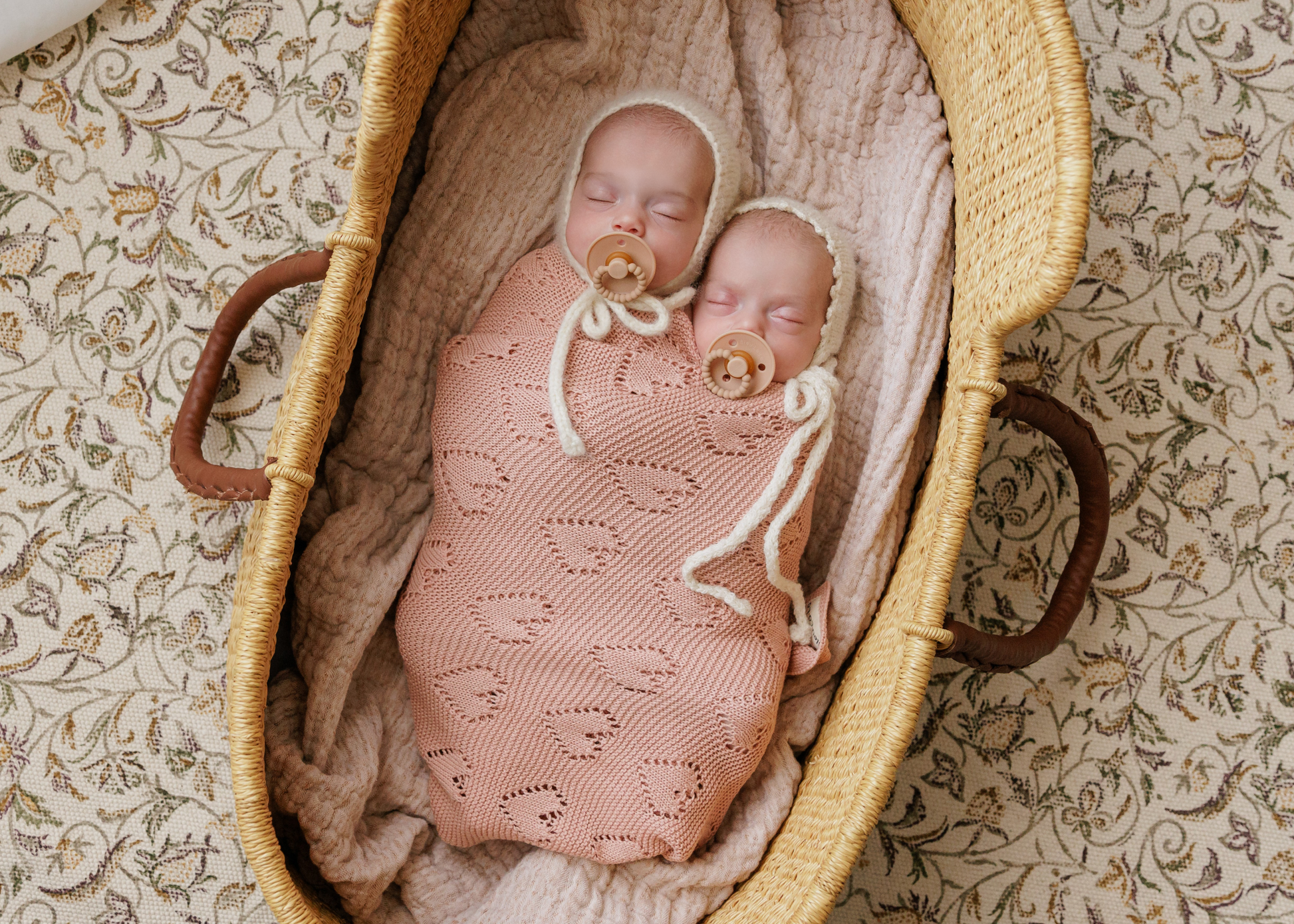 100 Percent Cotton Luxury Knit Heart Swaddle Baby Blanket Bleu La La