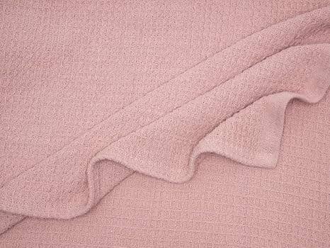 Crover 100% cotton waffle baby blanket for swaddling and stroller coverage.