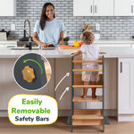 Ocodile.com Toddler Standing Tower with Safe Climbing Bars for Independent Learning - Baby & Toddler > Baby Safety > Baby Safety Rails