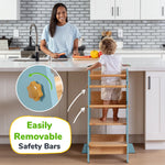 Ocodile.com Toddler Standing Tower with Safe Climbing Bars for Independent Learning - Baby & Toddler > Baby Safety > Baby Safety Rails