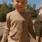 Organic Long Sleeve Tee - Fox by Makemake Organics