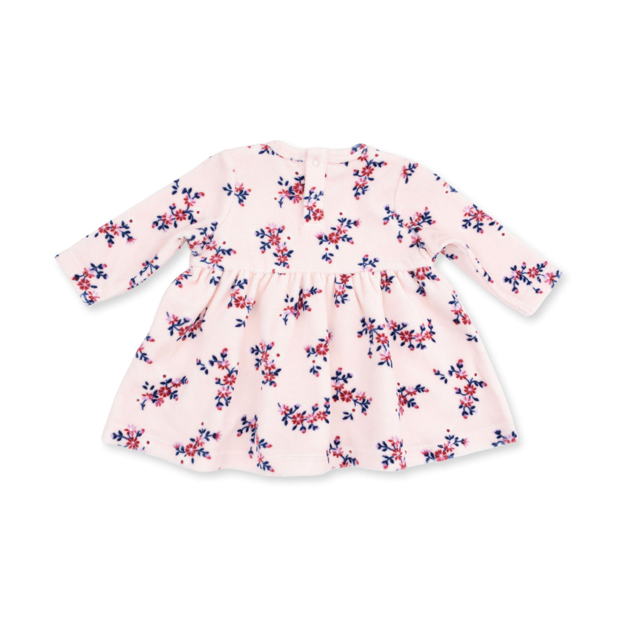 Nora Floral Velour - Long Sleeve Empire Waist Dress and Bloomer by Angel Dear