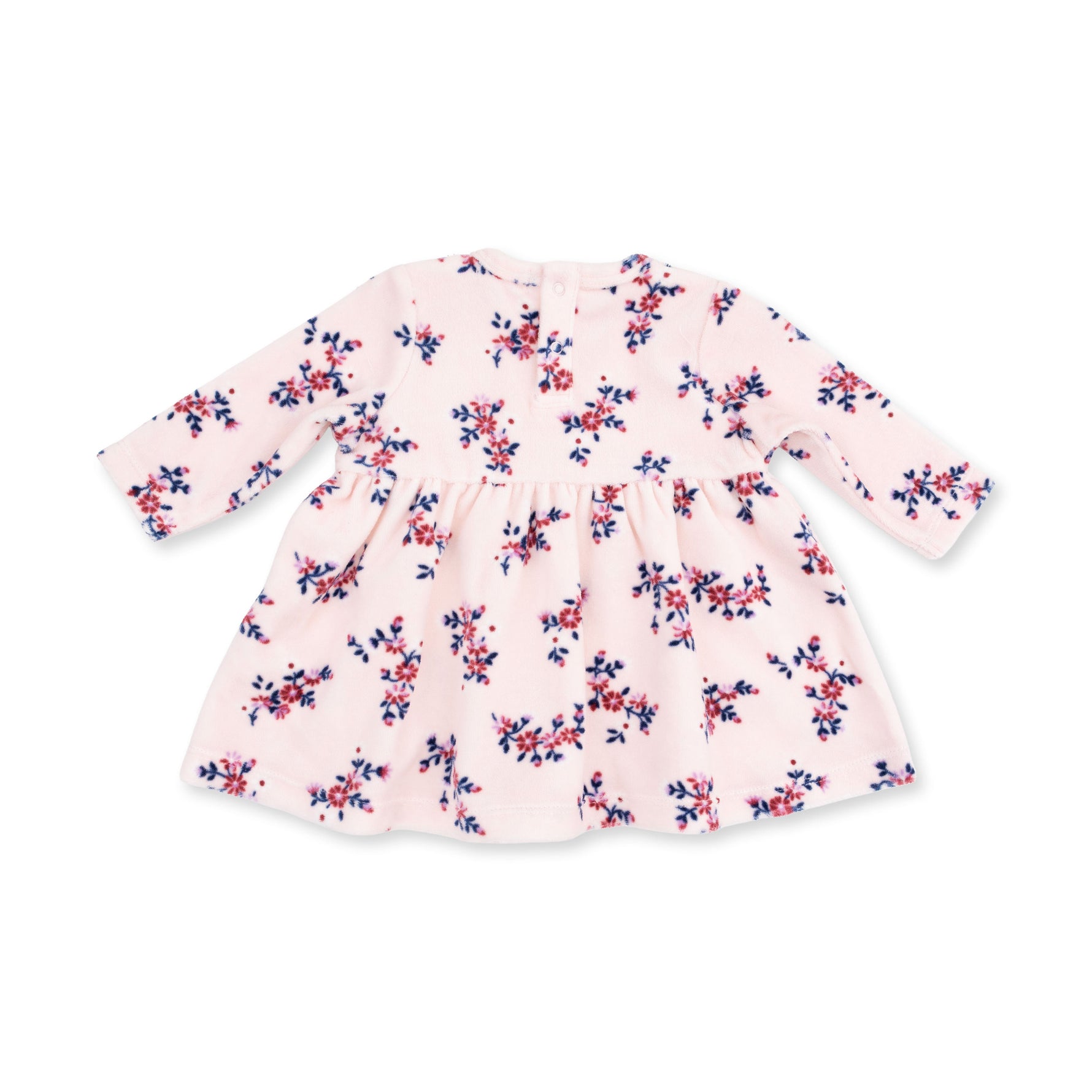 Nora Floral Velour - Long Sleeve Empire Waist Dress and Bloomer by Angel Dear