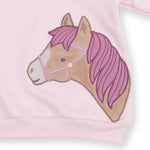 Horse Head - Oversized Sweatshirt by Angel Dear (view 3 of 4)