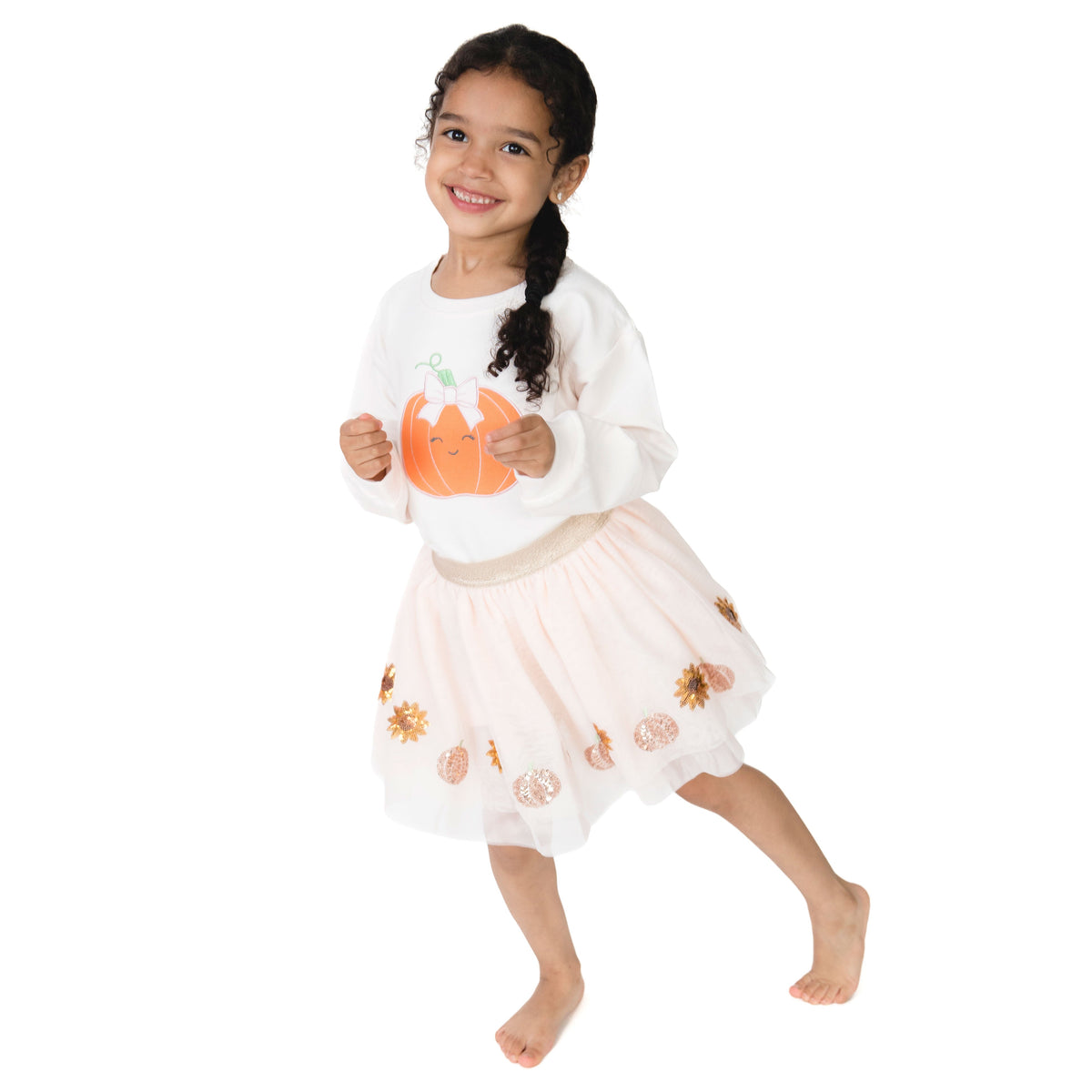 Pumpkins - Tutu Skirt with Bike Shorts by Angel Dear