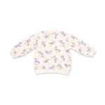 Sweet Hanna Floral Velour - Oversized Sweatshirt and Wide Leg Pant by Angel Dear