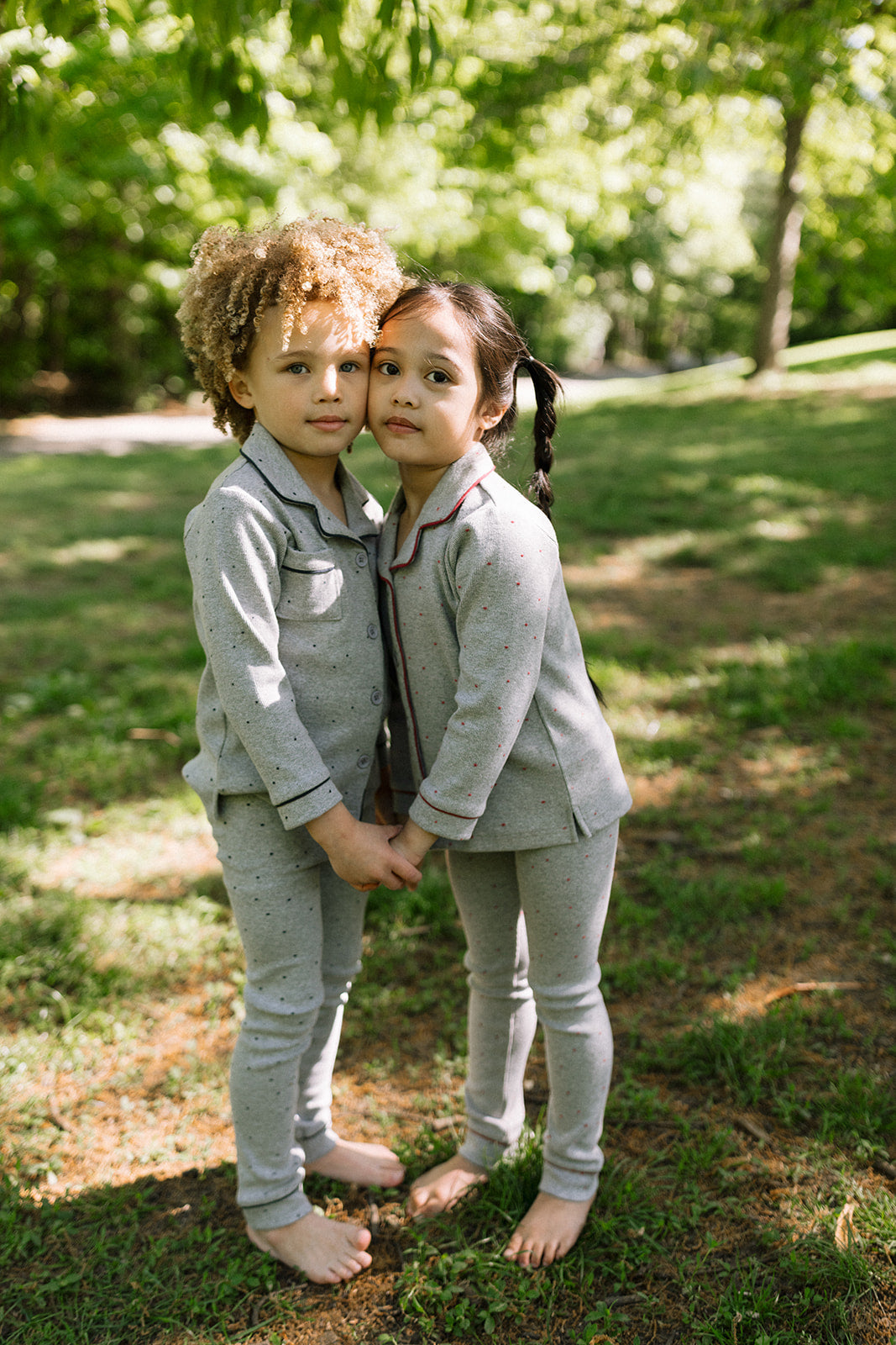 Polka Dot Lounge Set - Pink by Crew Kids NY