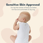 Feathers USA Baby Onepiece Bodysuit Tagless Comfort for Newborns by Feathers USA at Everetts Place