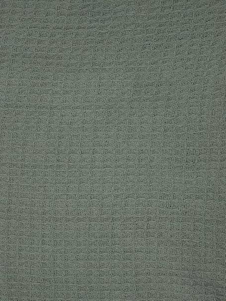 Crover 100% cotton waffle baby blanket for swaddling and stroller.