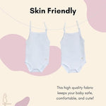Feathers Tank Top Bodysuits for Baby Girl (2 Pack) Super Soft One-Piece Toddler Bodysuit by Feathers USA at Everetts Place