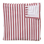 Red Stripe Bamboo Swaddle by Mebie Baby