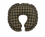 Green Plaid Ruffle Nursing Pillow Cover by Little Mae & Co (view 1 of 2)