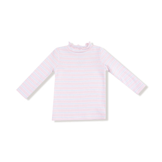 Angel Dear Baby Long Sleeve Mock Turtleneck Ribbed Modal