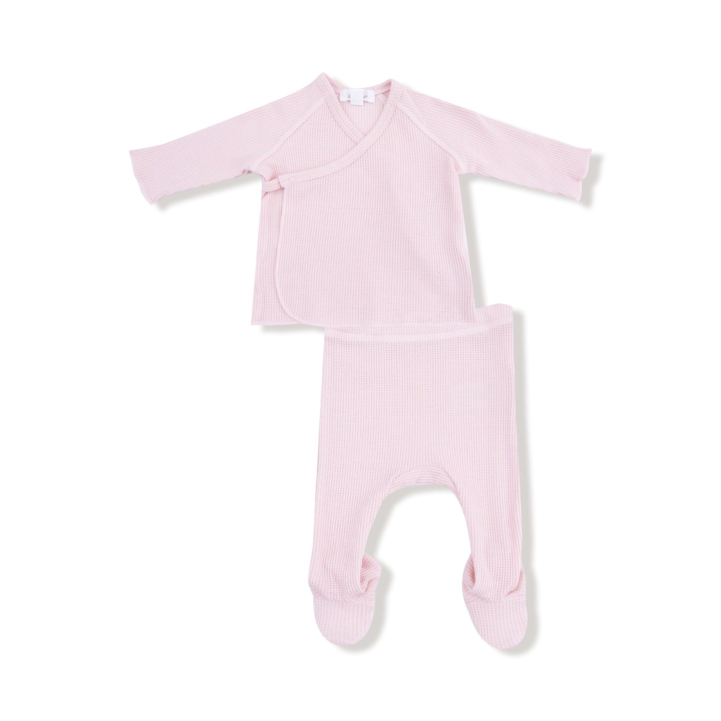Angel Dear Baby Long Sleeve Kimono and Footed Pant Set