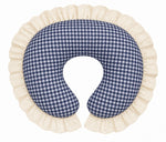 Ivory Eyelet Ruffle Original Nursing Pillow Cover by Little Mae & Co