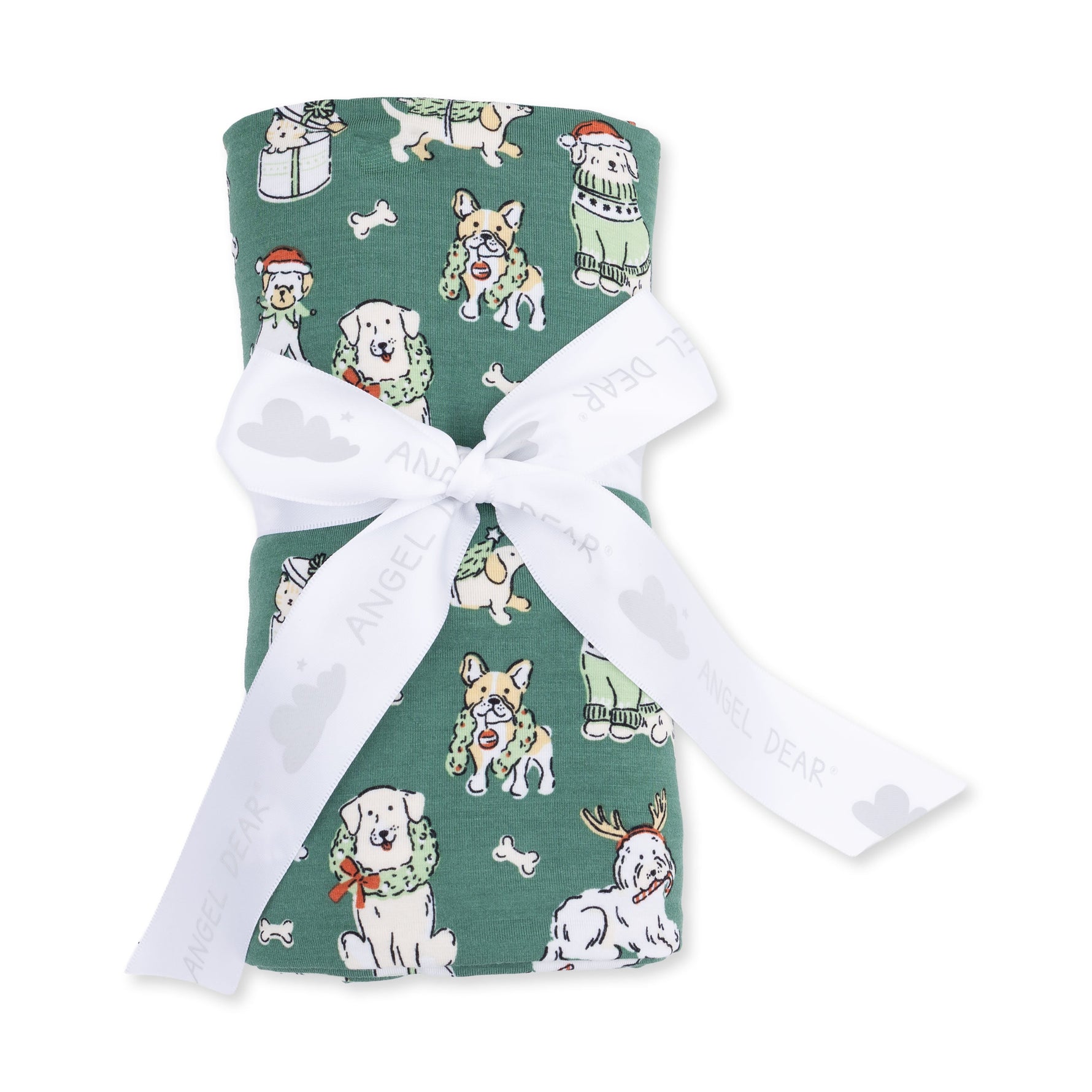 Christmas Dogs Uni - Swaddle Blanket by Angel Dear