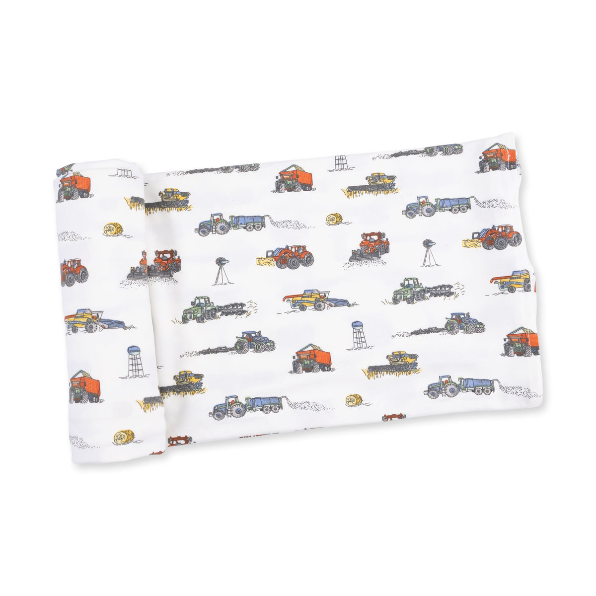 Farm Machines - Swaddle Blanket by Angel Dear