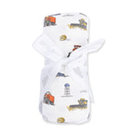 Farm Machines - Swaddle Blanket by Angel Dear