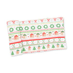 Gingerbread Fair Isle Uni - Swaddle Blanket by Angel Dear