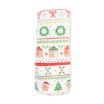 Gingerbread Fair Isle Uni - Swaddle Blanket by Angel Dear