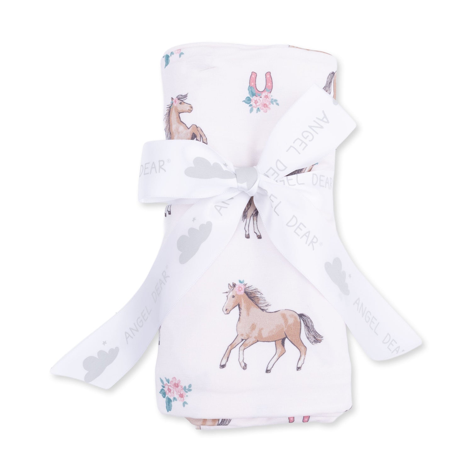 I Love Horses - Swaddle Blanket