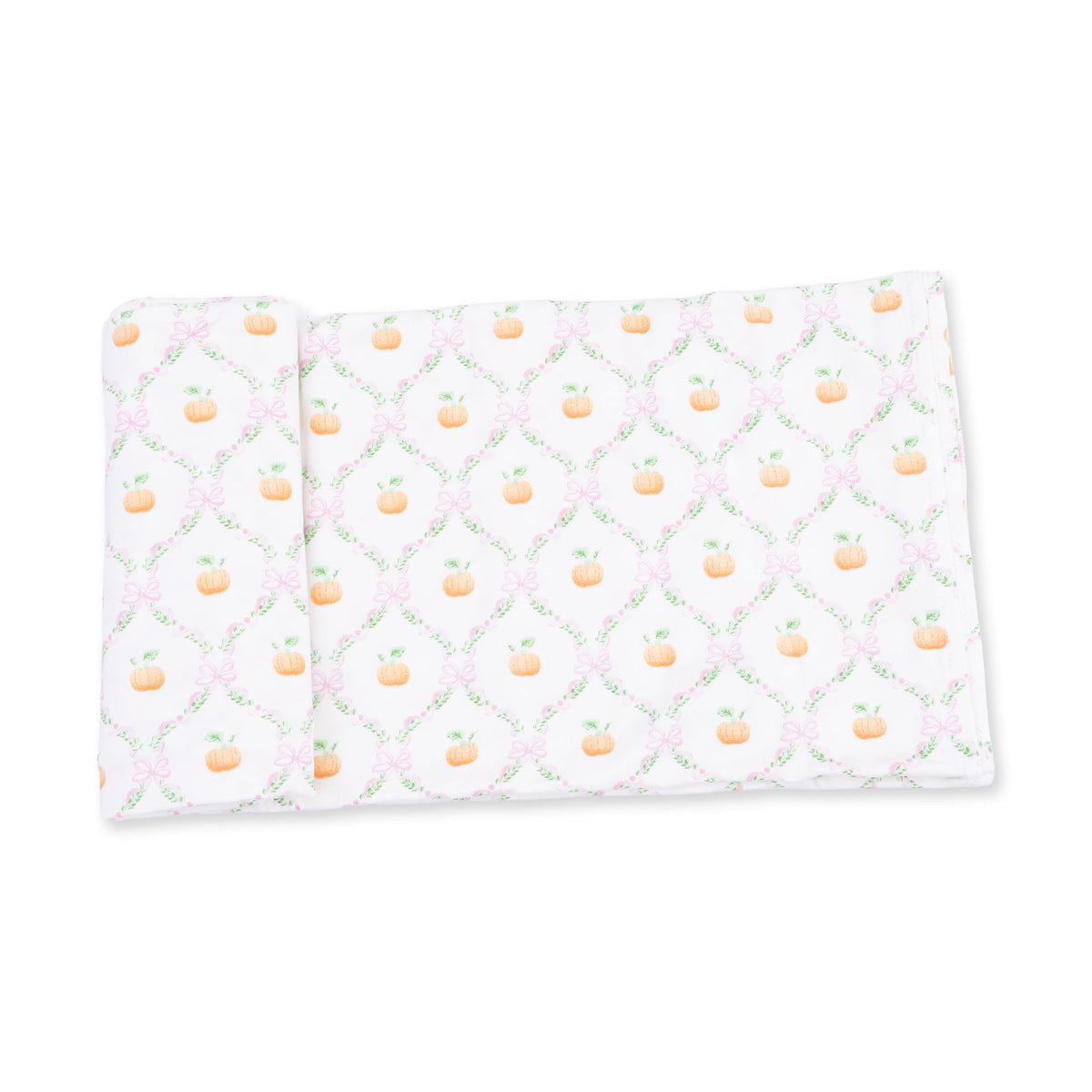 Pretty Pumpkin Trellis - Swaddle Blanket by Angel Dear
