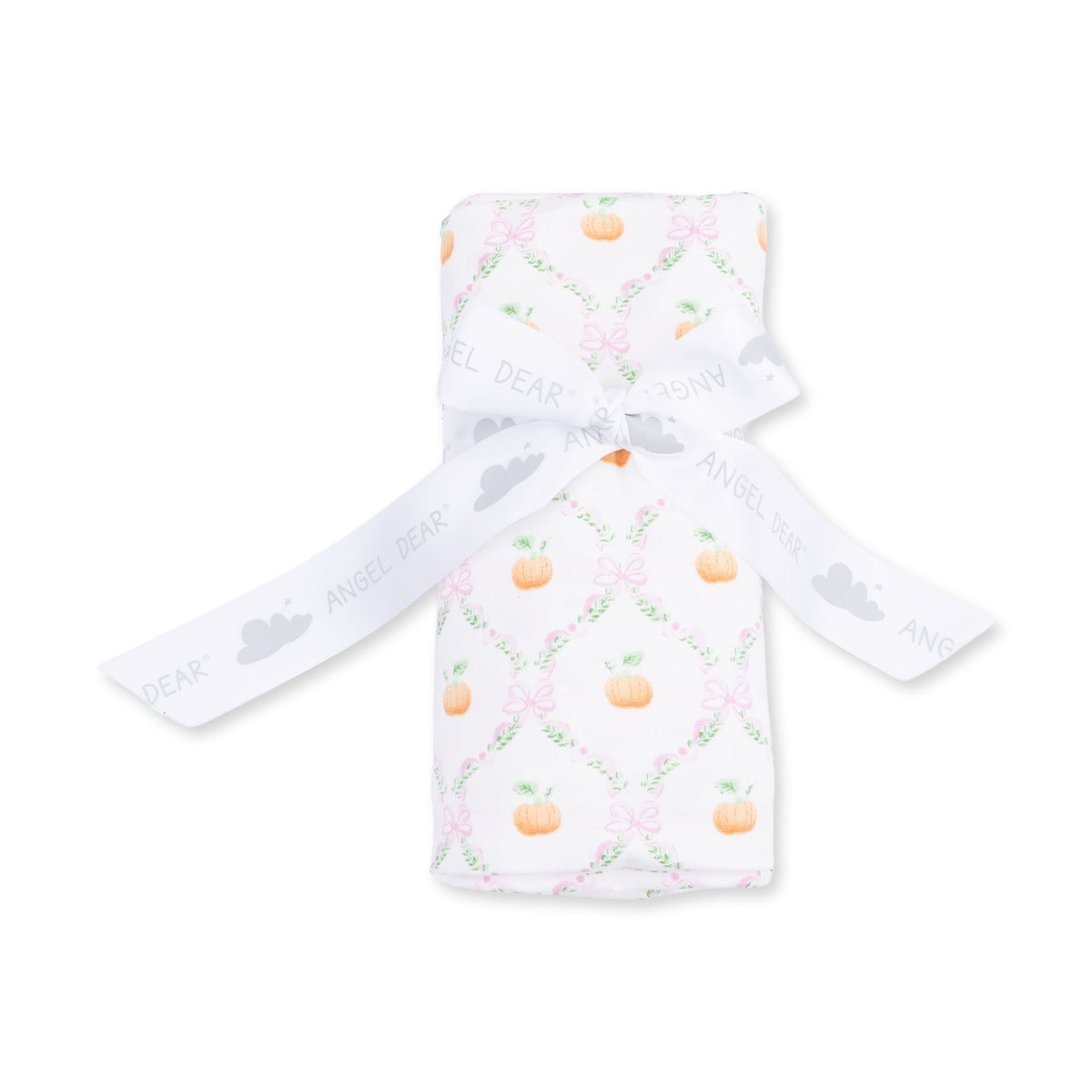 Pretty Pumpkin Trellis - Swaddle Blanket by Angel Dear