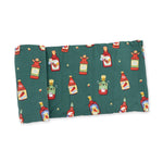 Spice Spice Baby swaddle blanket in viscose from bamboo with a spice-themed print