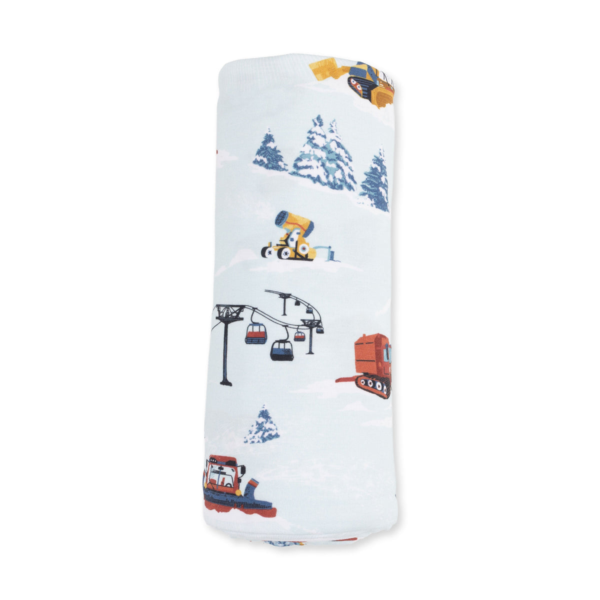 Snow Cats - Swaddle Blanket by Angel Dear (view 3 of 3)