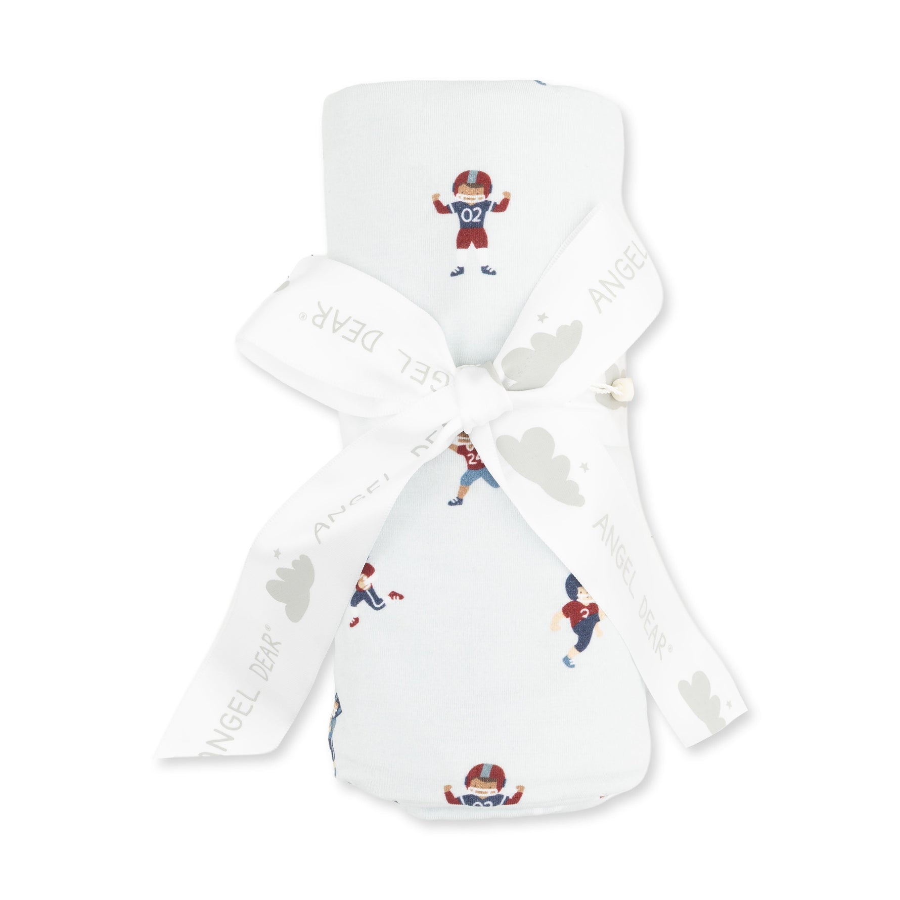 Tiny Footballers - Swaddle Blanket by Angel Dear (view 2 of 3)