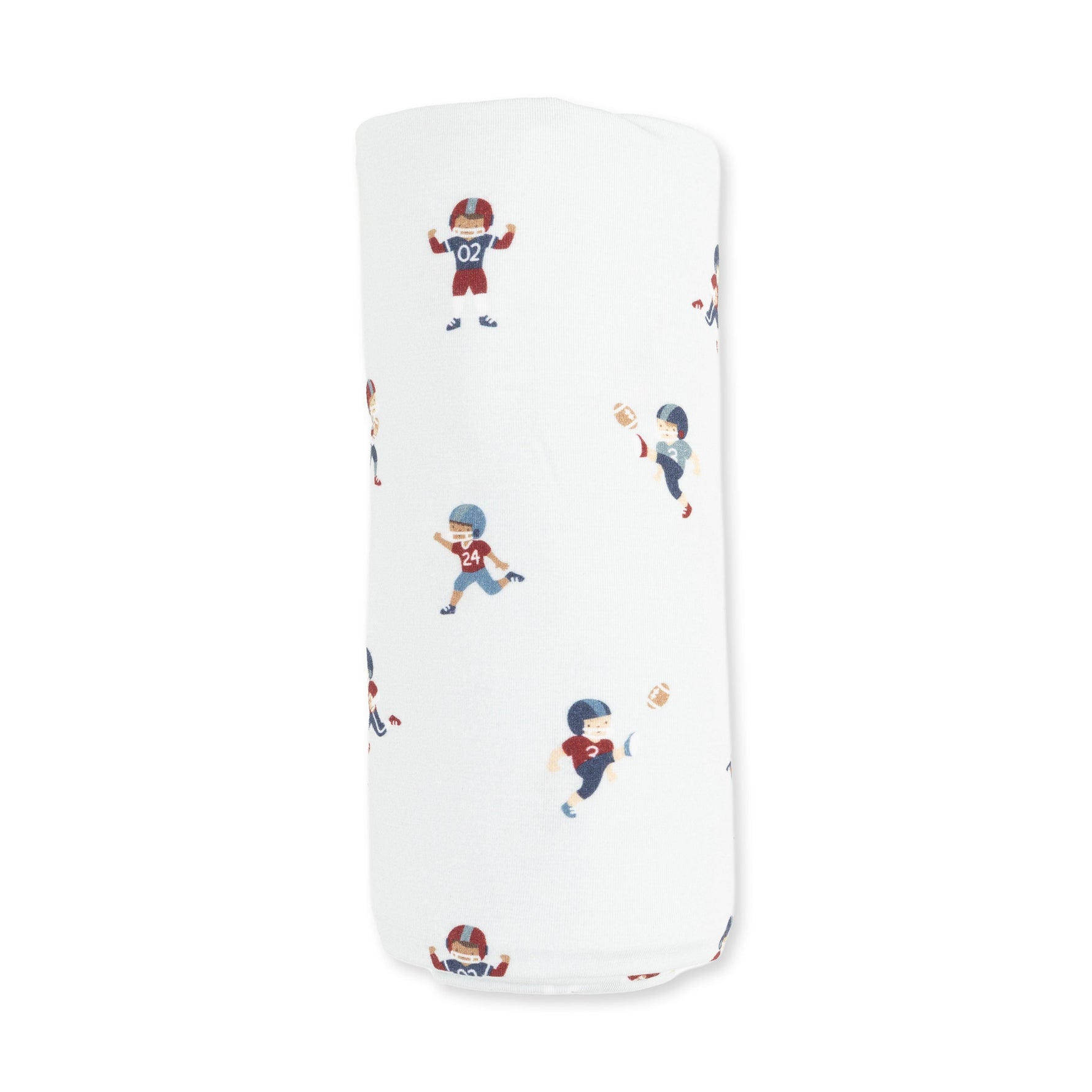Tiny Footballers - Swaddle Blanket by Angel Dear (view 3 of 3)