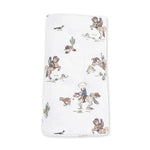 Horse Wrangler - Swaddle Blanket by Angel Dear (view 3 of 3)