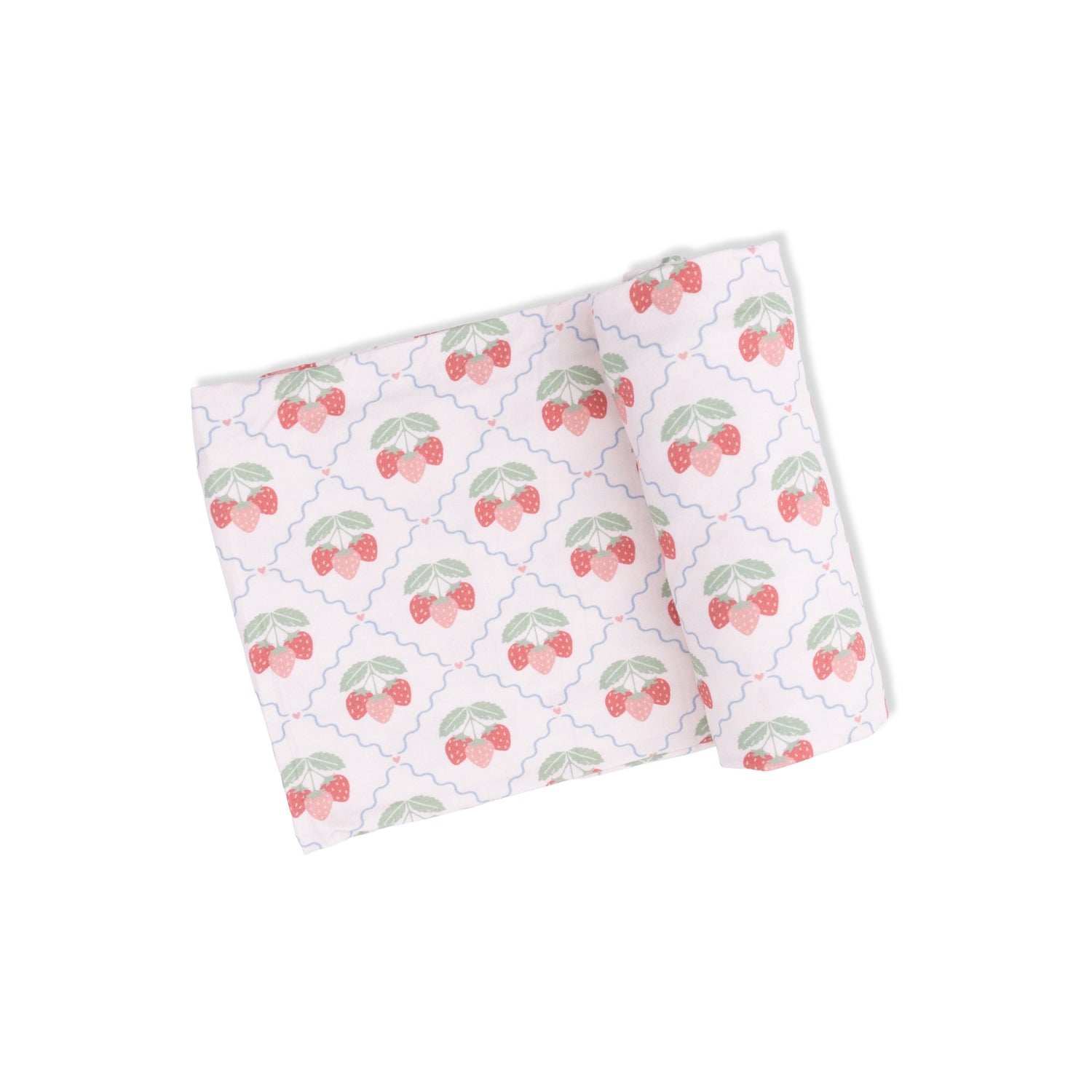 Sweet Strawberries - Swaddle Blanket by Angel Dear at Everetts Place