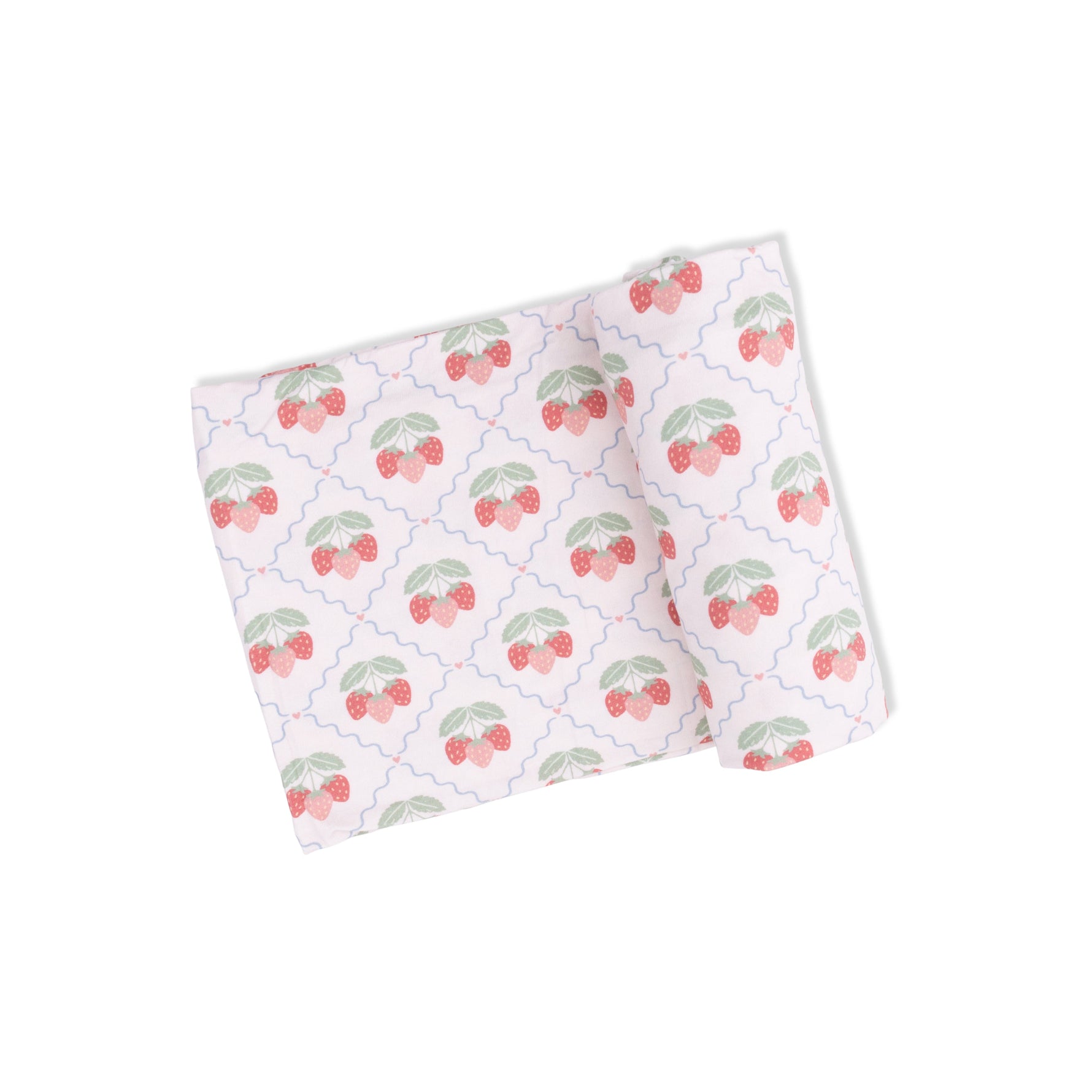 Sweet Strawberries - Swaddle Blanket by Angel Dear at Everetts Place