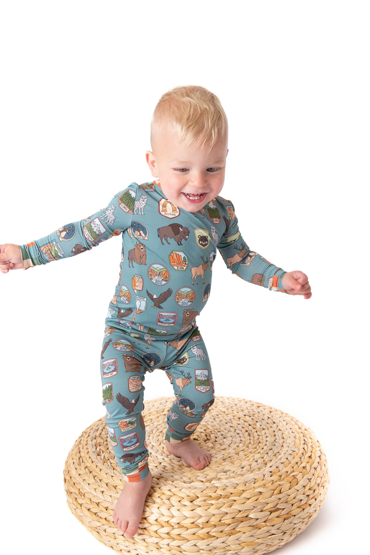 My First National Parks Adventure| Pajamas Wildlife Kids Sleepwear by Rayn’s Tiny Stitches