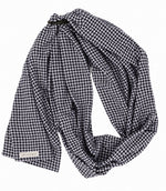 Black White Houndstooth Sling Carrier by Little Mae & Co
