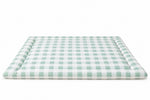 Light Green Checkered Padded Baby Play Mat by Little Mae & Co