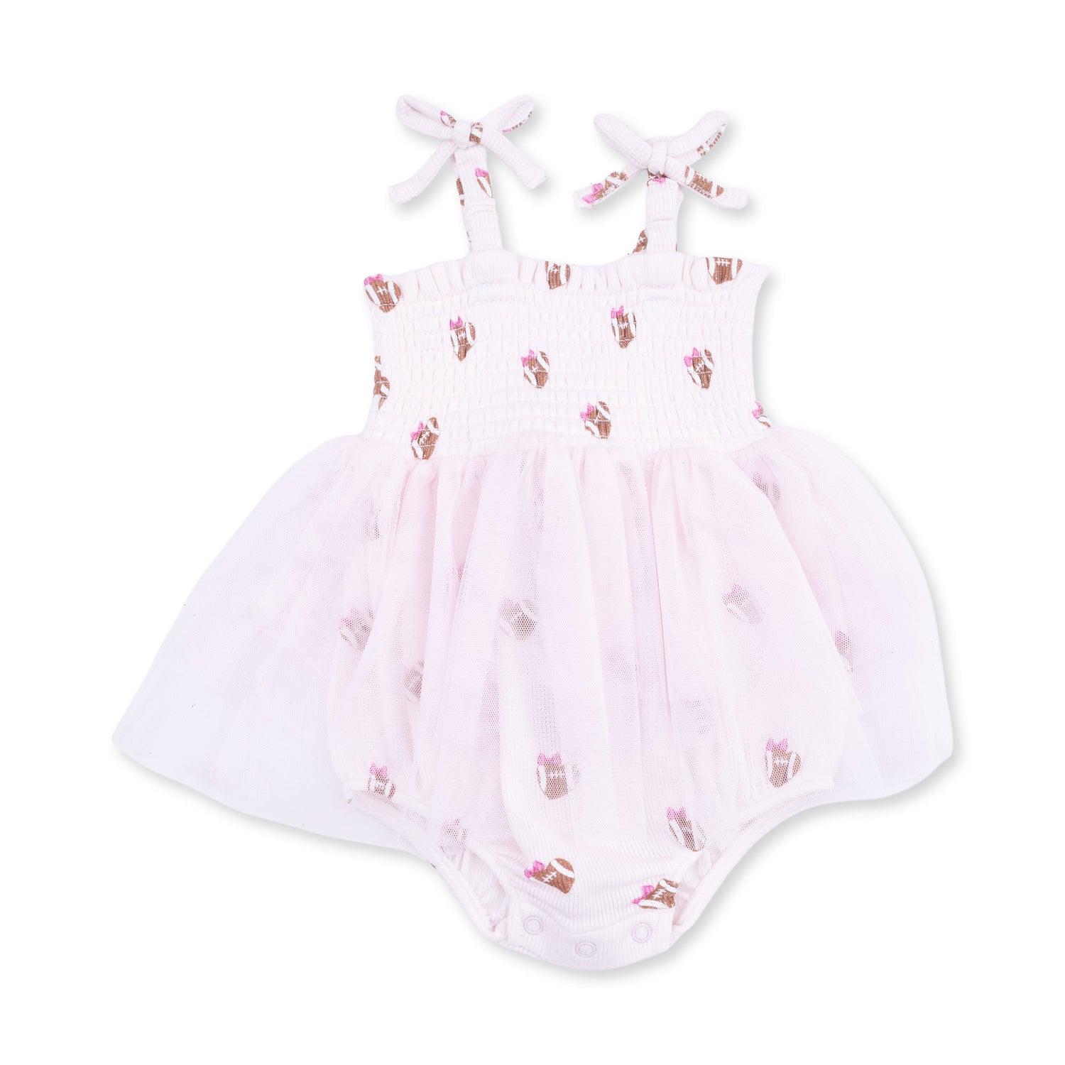 Mini Football Hearts - Tutu Bubble