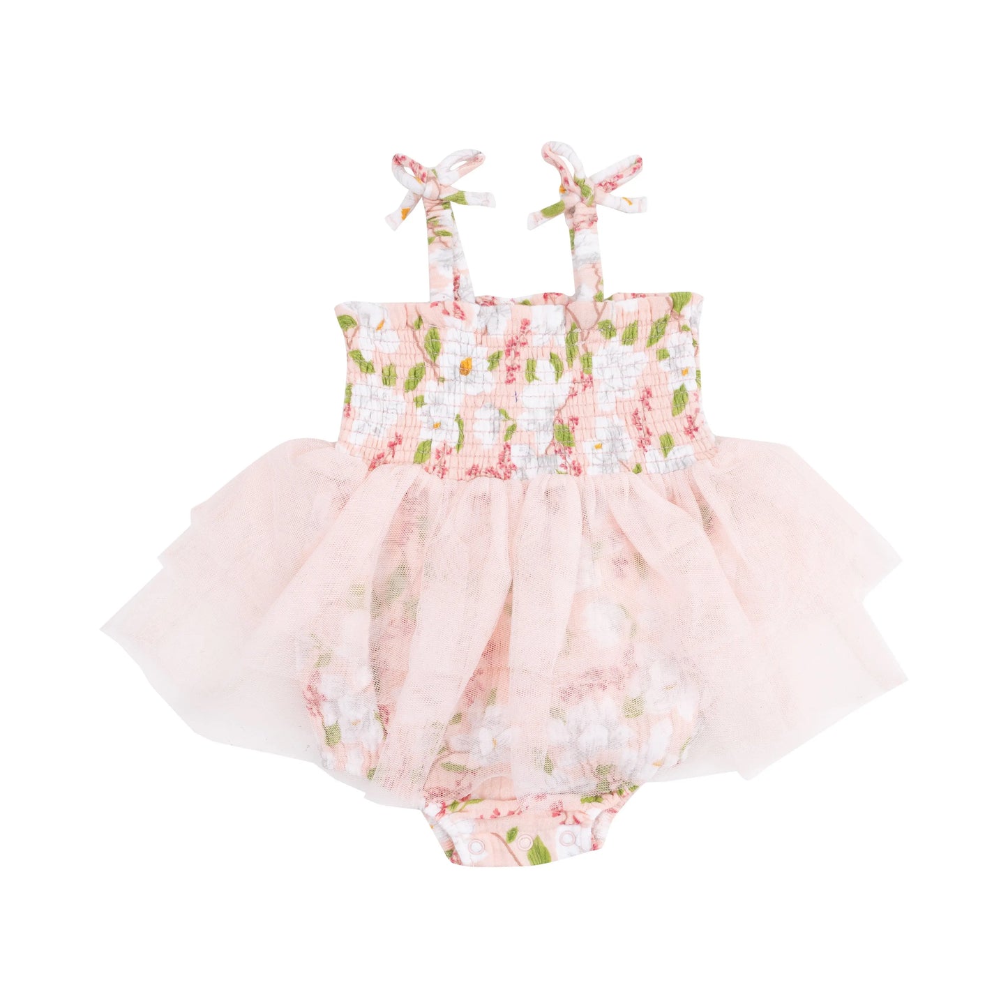 Tutu Bubble with Tulle Skirt for Baby Girls - Twirl Worthy Outfit for Special Occasions and Playdates.