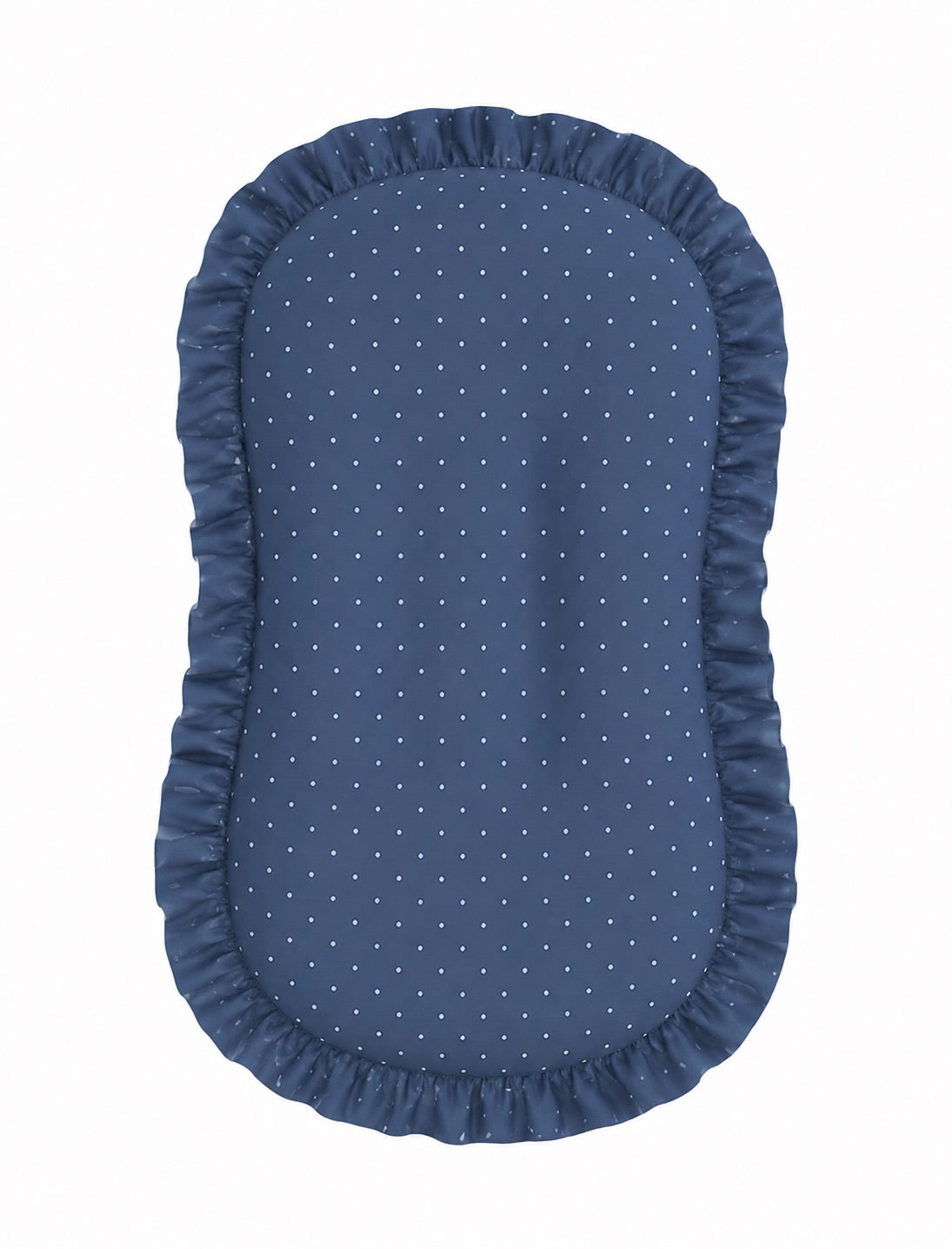 Denim Dot Baby Lounger Cover by Little Mae & Co