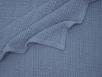 Crover 100% cotton waffle baby blanket for swaddling and stroller.