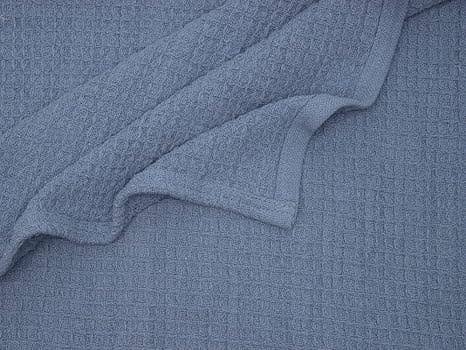 Crover 100% cotton waffle baby blanket for swaddling and stroller.
