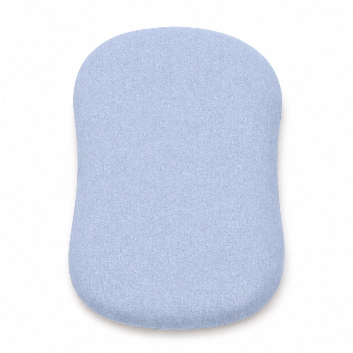 Light Denim Baby Lounger Cover by Little Mae & Co